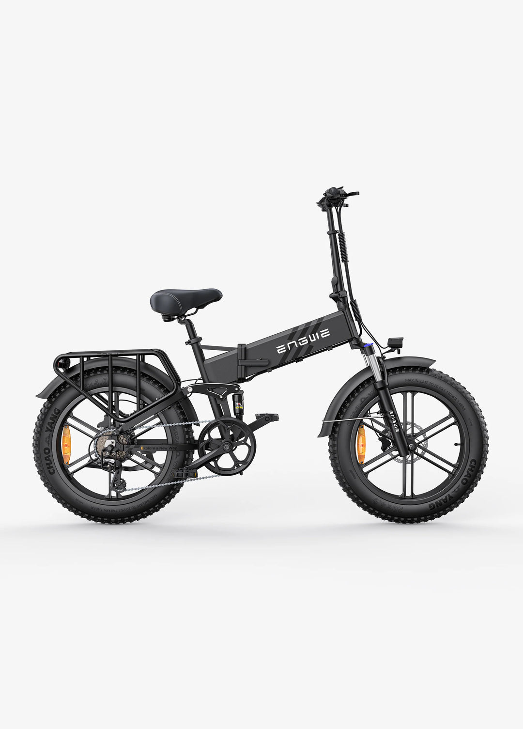 Engine Pro 2.0 - 75Nm High Torque Folding Electric Bike with Full Suspensions