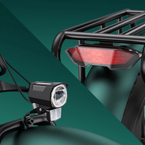 Engine Pro 2.0 - 75Nm High Torque Folding Electric Bike with Full Suspensions